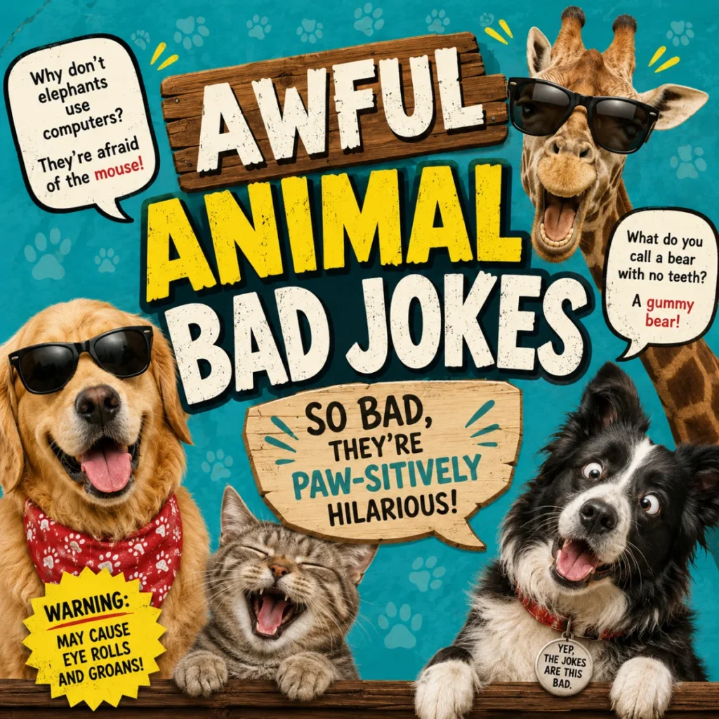 Awful Animal Bad Jokes
