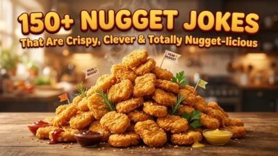 150+ nugget jokes featuring crispy, clever, and funny chicken nugget puns for food lovers.